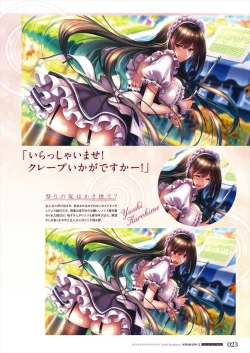 Page 25 of Amakano 2 Visual Fan Book