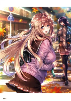 Page 6 of Amakano 2 Visual Fan Book