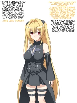 Page 1 of To LoveThe Perverted Brainwashing of To Love-Ru's Golden Darkness Into a Hekokki