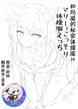 Page 1 of Mari to Kossori Taisoufuku Ecchi | 和玛丽的秘密体操服H