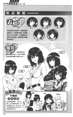 Page 100 of To LOVE-Ru Darkness: Rakuen Keikaku Guide Book Trouble Mania