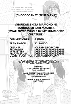 Page 27 of Shoukan Shita Mamono ni Marunomi Saremashita