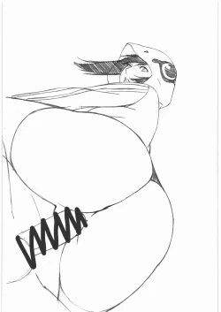 Page 4 of Urushihara Satoshi Makita Yoshinobu Rakugaki & Rough Hon