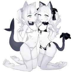 Page 1 of Gawr Gura & Murasaki Shion