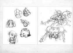 Page 124 of ALICESOFT ORION SCRIBBLES with CROQUIS ULTIMATE EDITION VOL.3 織音計画特別版  ラフ画集