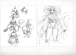 Page 127 of ALICESOFT ORION SCRIBBLES with CROQUIS ULTIMATE EDITION VOL.3 織音計画特別版  ラフ画集