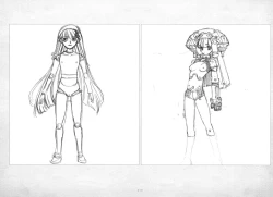 Page 220 of ALICESOFT ORION SCRIBBLES with CROQUIS ULTIMATE EDITION VOL.3 織音計画特別版  ラフ画集