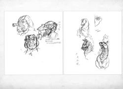 Page 312 of ALICESOFT ORION SCRIBBLES with CROQUIS ULTIMATE EDITION VOL.3 織音計画特別版  ラフ画集