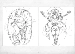 Page 404 of ALICESOFT ORION SCRIBBLES with CROQUIS ULTIMATE EDITION VOL.3 織音計画特別版  ラフ画集