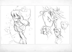 Page 417 of ALICESOFT ORION SCRIBBLES with CROQUIS ULTIMATE EDITION VOL.3 織音計画特別版  ラフ画集