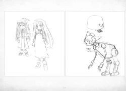 Page 444 of ALICESOFT ORION SCRIBBLES with CROQUIS ULTIMATE EDITION VOL.3 織音計画特別版  ラフ画集