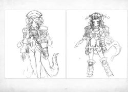 Page 496 of ALICESOFT ORION SCRIBBLES with CROQUIS ULTIMATE EDITION VOL.3 織音計画特別版  ラフ画集