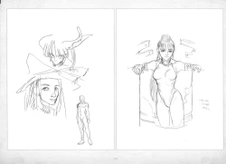 Page 124 of ALICESOFT ORION SCRIBBLES with CROQUIS ULTIMATE EDITION VOL.2 織音計画特別版  ラフ画集