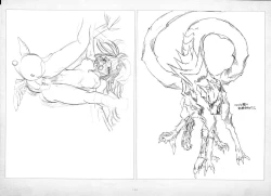 Page 125 of ALICESOFT ORION SCRIBBLES with CROQUIS ULTIMATE EDITION VOL.2 織音計画特別版  ラフ画集