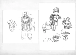 Page 130 of ALICESOFT ORION SCRIBBLES with CROQUIS ULTIMATE EDITION VOL.2 織音計画特別版  ラフ画集