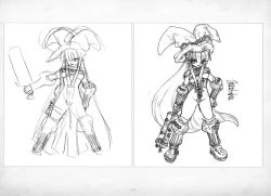 Page 221 of ALICESOFT ORION SCRIBBLES with CROQUIS ULTIMATE EDITION VOL.2 織音計画特別版  ラフ画集