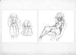 Page 301 of ALICESOFT ORION SCRIBBLES with CROQUIS ULTIMATE EDITION VOL.2 織音計画特別版  ラフ画集