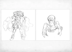 Page 321 of ALICESOFT ORION SCRIBBLES with CROQUIS ULTIMATE EDITION VOL.2 織音計画特別版  ラフ画集