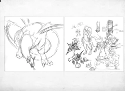 Page 328 of ALICESOFT ORION SCRIBBLES with CROQUIS ULTIMATE EDITION VOL.2 織音計画特別版  ラフ画集