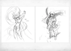 Page 341 of ALICESOFT ORION SCRIBBLES with CROQUIS ULTIMATE EDITION VOL.2 織音計画特別版  ラフ画集