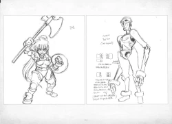 Page 351 of ALICESOFT ORION SCRIBBLES with CROQUIS ULTIMATE EDITION VOL.2 織音計画特別版  ラフ画集