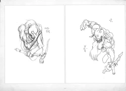 Page 42 of ALICESOFT ORION SCRIBBLES with CROQUIS ULTIMATE EDITION VOL.2 織音計画特別版  ラフ画集