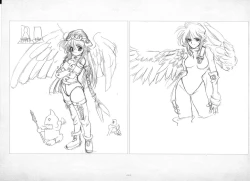 Page 444 of ALICESOFT ORION SCRIBBLES with CROQUIS ULTIMATE EDITION VOL.2 織音計画特別版  ラフ画集