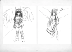 Page 446 of ALICESOFT ORION SCRIBBLES with CROQUIS ULTIMATE EDITION VOL.2 織音計画特別版  ラフ画集