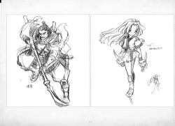 Page 458 of ALICESOFT ORION SCRIBBLES with CROQUIS ULTIMATE EDITION VOL.2 織音計画特別版  ラフ画集