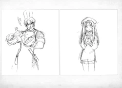 Page 257 of ALICESOFT ORION SCRIBBLES with CROQUIS ULTIMATE EDITION VOL.4 織音計画特別版  ラフ画集