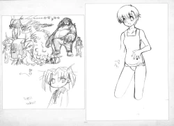 Page 385 of ALICESOFT ORION SCRIBBLES with CROQUIS ULTIMATE EDITION VOL.4 織音計画特別版  ラフ画集