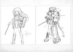 Page 411 of ALICESOFT ORION SCRIBBLES with CROQUIS ULTIMATE EDITION VOL.4 織音計画特別版  ラフ画集