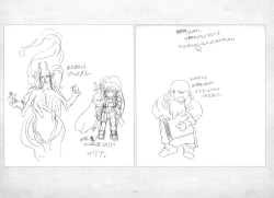 Page 125 of ALICESOFT ORION SCRIBBLES with CROQUIS ULTIMATE EDITION VOL.1 織音計画特別版  ラフ画集