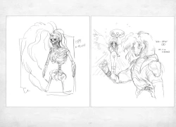 Page 138 of ALICESOFT ORION SCRIBBLES with CROQUIS ULTIMATE EDITION VOL.1 織音計画特別版  ラフ画集