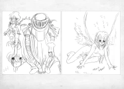 Page 183 of ALICESOFT ORION SCRIBBLES with CROQUIS ULTIMATE EDITION VOL.1 織音計画特別版  ラフ画集