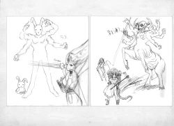 Page 184 of ALICESOFT ORION SCRIBBLES with CROQUIS ULTIMATE EDITION VOL.1 織音計画特別版  ラフ画集