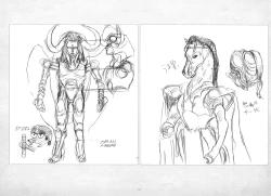 Page 198 of ALICESOFT ORION SCRIBBLES with CROQUIS ULTIMATE EDITION VOL.1 織音計画特別版  ラフ画集