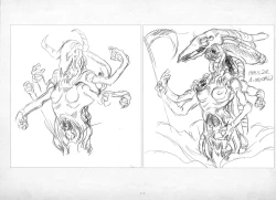 Page 214 of ALICESOFT ORION SCRIBBLES with CROQUIS ULTIMATE EDITION VOL.1 織音計画特別版  ラフ画集