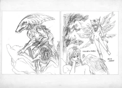 Page 215 of ALICESOFT ORION SCRIBBLES with CROQUIS ULTIMATE EDITION VOL.1 織音計画特別版  ラフ画集