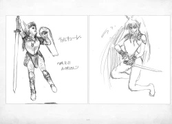 Page 240 of ALICESOFT ORION SCRIBBLES with CROQUIS ULTIMATE EDITION VOL.1 織音計画特別版  ラフ画集