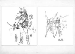 Page 241 of ALICESOFT ORION SCRIBBLES with CROQUIS ULTIMATE EDITION VOL.1 織音計画特別版  ラフ画集