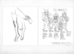 Page 252 of ALICESOFT ORION SCRIBBLES with CROQUIS ULTIMATE EDITION VOL.1 織音計画特別版  ラフ画集