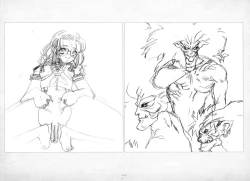 Page 367 of ALICESOFT ORION SCRIBBLES with CROQUIS ULTIMATE EDITION VOL.1 織音計画特別版  ラフ画集