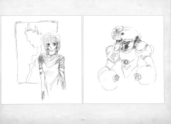 Page 3 of ALICESOFT ORION SCRIBBLES with CROQUIS ULTIMATE EDITION VOL.1 織音計画特別版  ラフ画集