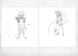 Page 447 of ALICESOFT ORION SCRIBBLES with CROQUIS ULTIMATE EDITION VOL.1 織音計画特別版  ラフ画集