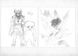 Page 45 of ALICESOFT ORION SCRIBBLES with CROQUIS ULTIMATE EDITION VOL.1 織音計画特別版  ラフ画集