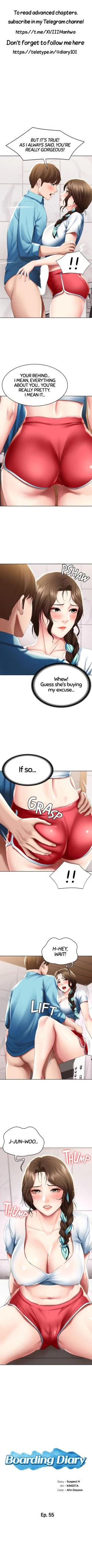 Page 1 of Boarding Diary