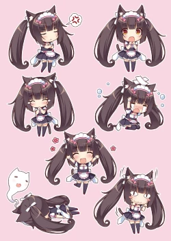 Page 10 of NEKOPARA ART WORKS Vol.2