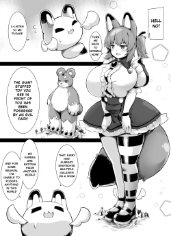 Page 5 of Bakunyuu Kitsune Mimi Mahou Shoujo wa Kyodaika shika Dekimasen! | Big breasted fox eared magical girl can only be huge!