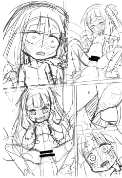 Page 11 of Pink and Dark Akanekan Doujinshi Preview-mori